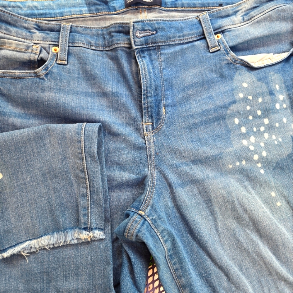 Gap ANKLE distressed Jeans - Legging Skimmer 18
